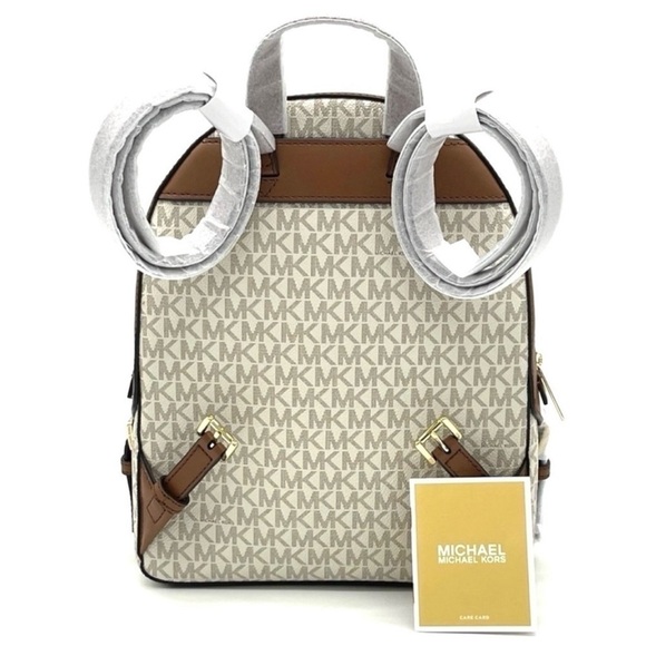 Michael Kors Jaycee Medium Zip Packet Backpack
Vanilla/Brown - Picture 10 of 11